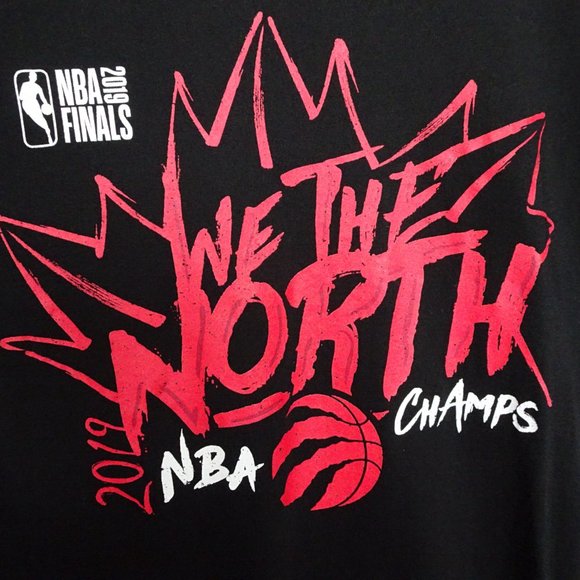 NBA Raptors 2019 We The North Champs T-Shirt - Picture 3 of 5